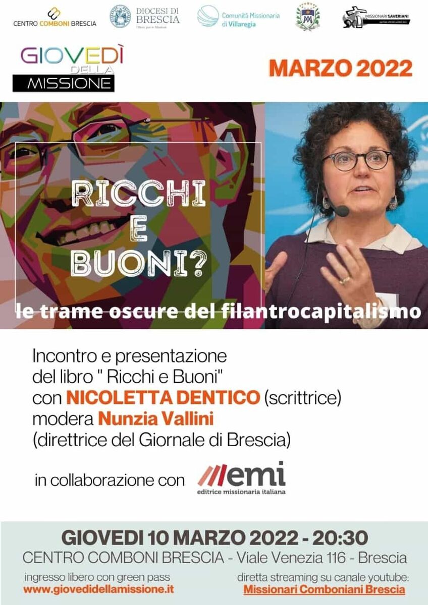 giovedì della missione ricchi e buoni