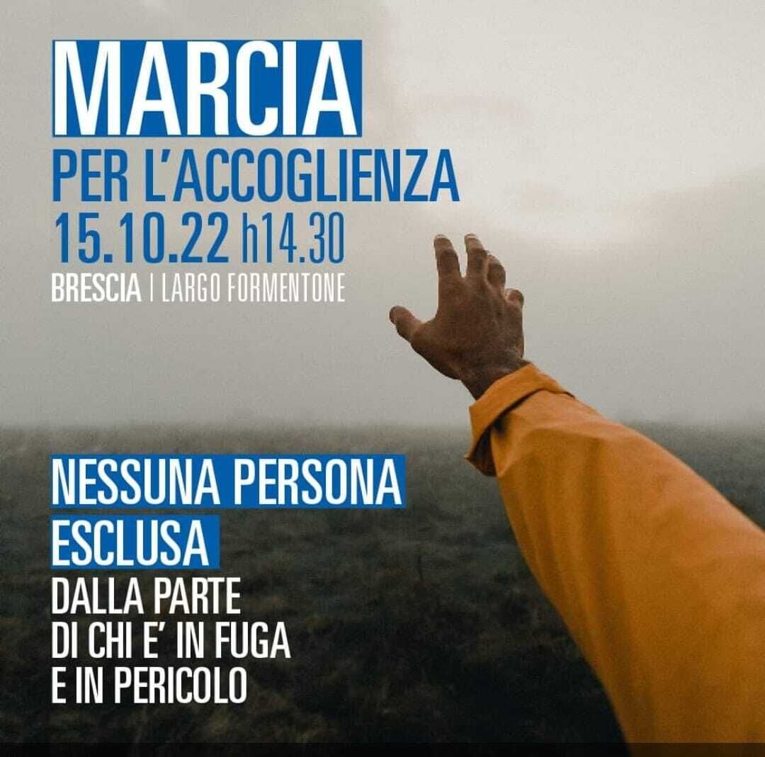 marcia per l accoglienza