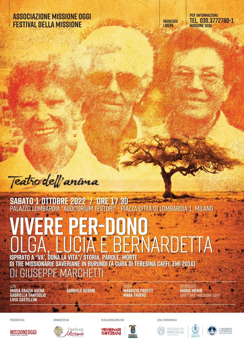 vivere per dono olga lucia e bernardetta