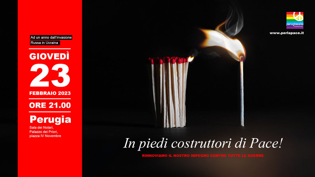 in piedi costruttori di pace