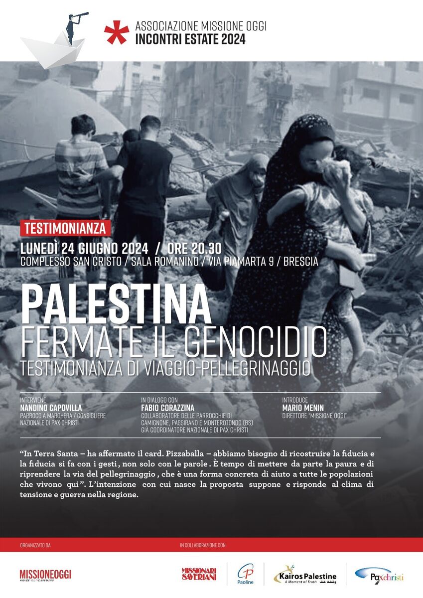 palestina fermate il genocidio locandina 3