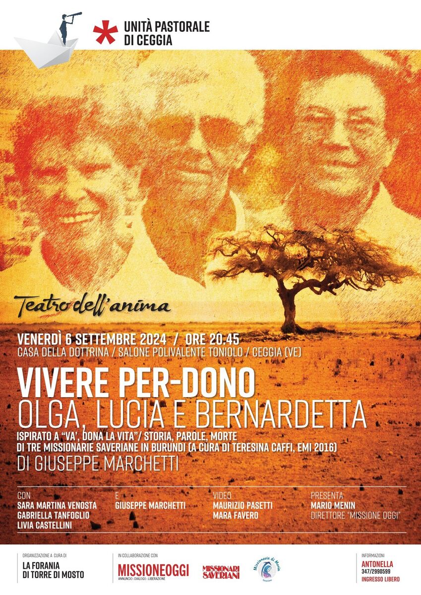 vivere per dono 6 settembre 2024