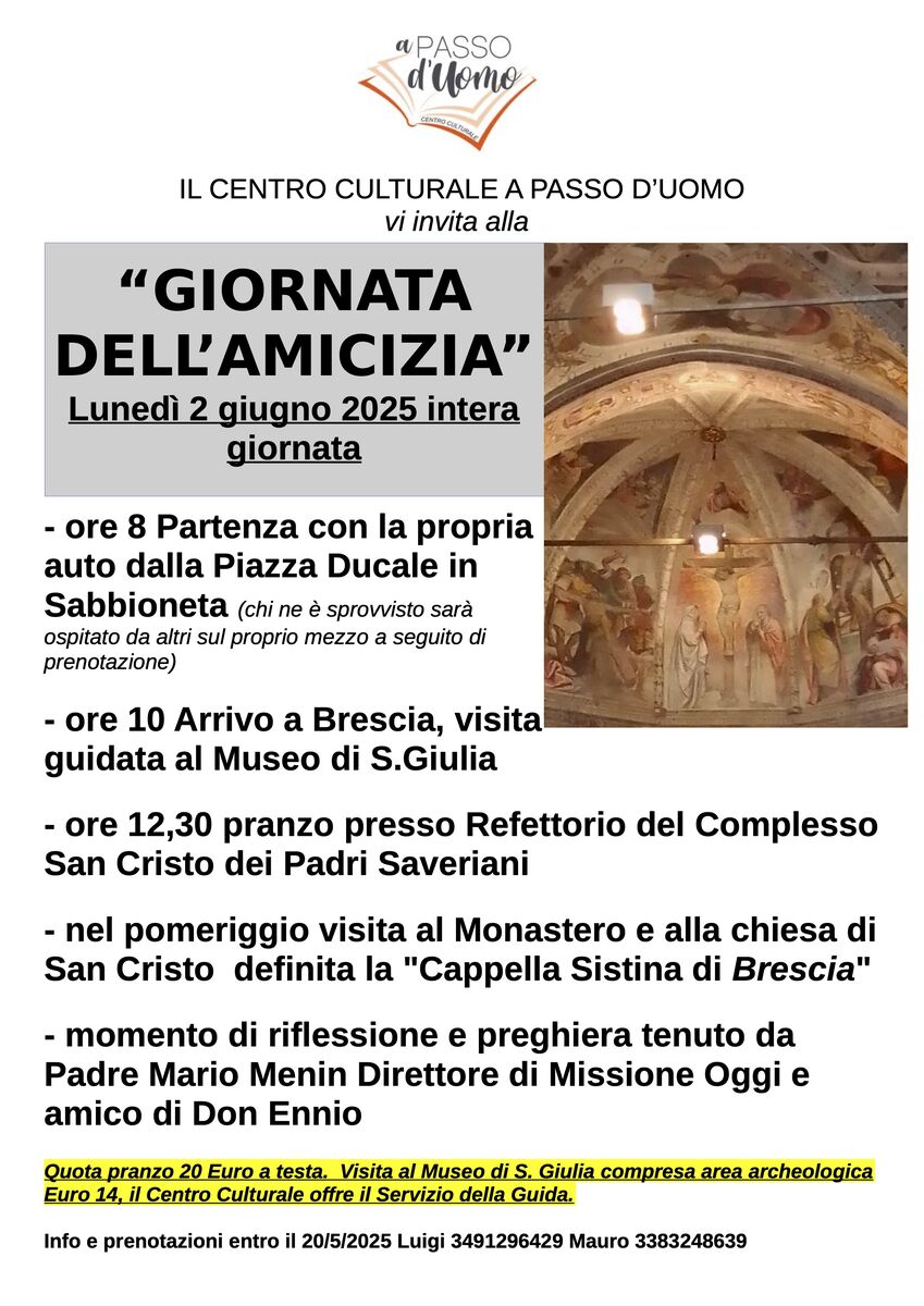 giornata dell amicizia
