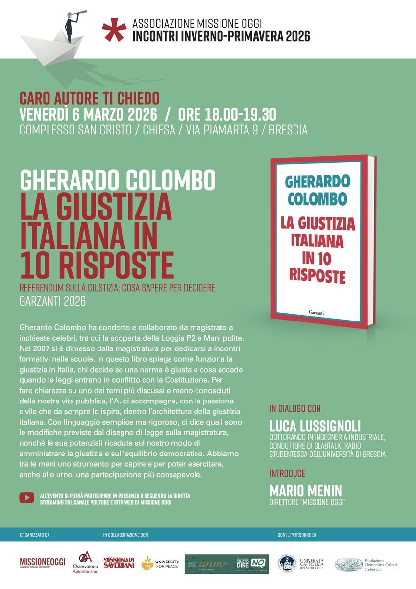 locandina la giustizia italiana in 10 risposte