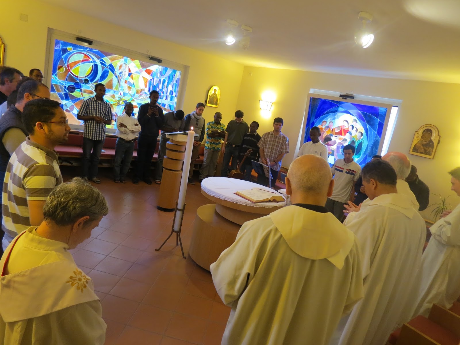 L'INCONTRO CON I SEMINARISTI DI PARMA