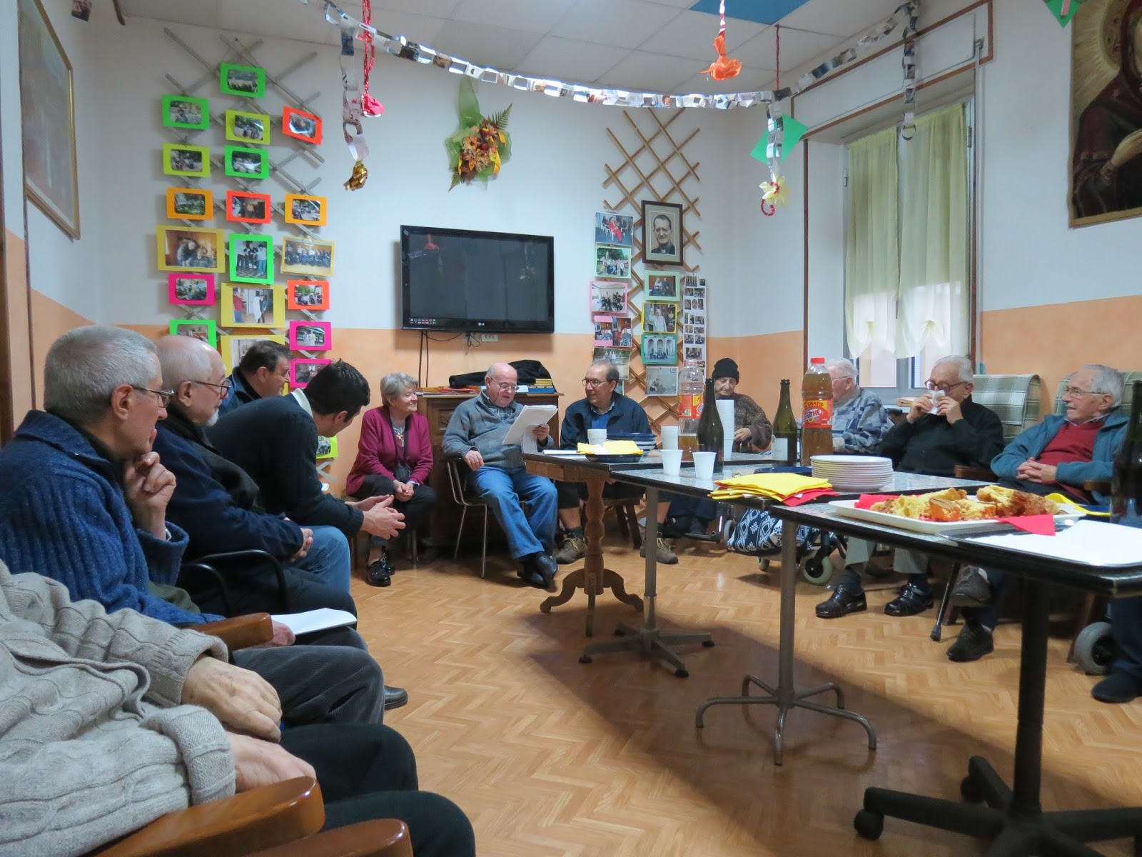 LA FESTA CON I PADRI DEL QUARTO PIANO