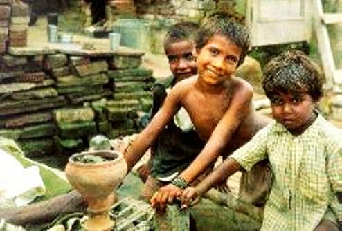 bambini sciavi