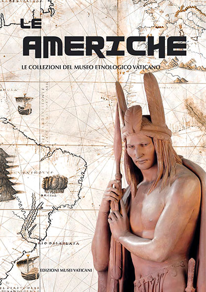 La copertina del catalogo ''Le Americhe'', presentato nel salone ''Raffaello'' il 24 maggio