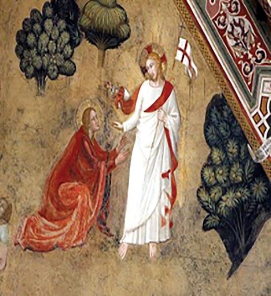 bs Gesù esce dalla tomba Bonaiuto Cappella Spagnoli Santa Croce Firenze