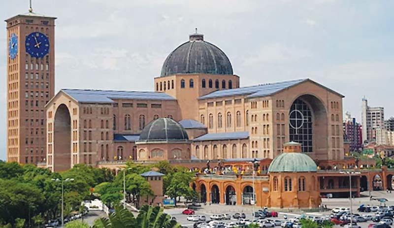 al basilica Madonna Aparecida