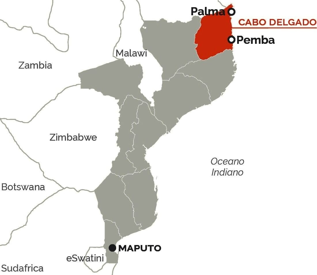 mozambico cabo delgado