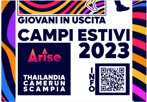 MISSIONARI SAVERIANI, CAMPI ESTIVI 2023