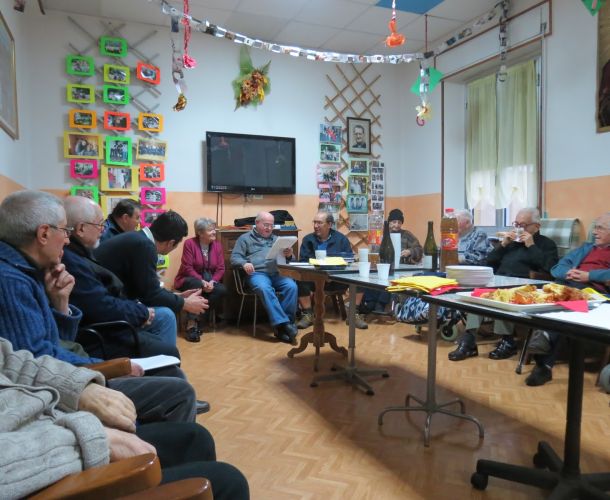 LA FESTA CON I PADRI DEL QUARTO PIANO
