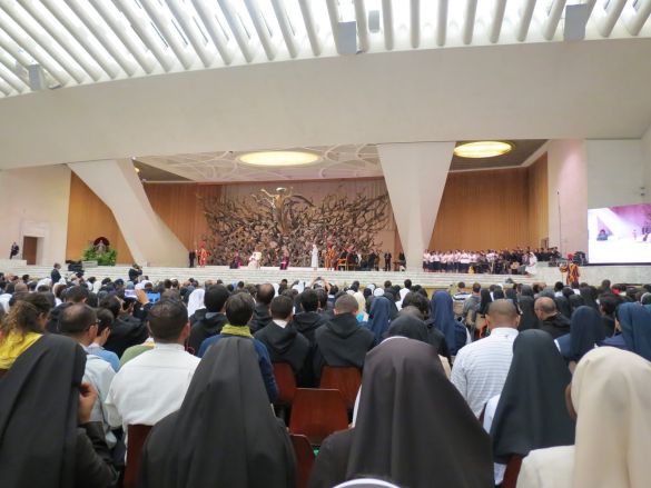 AUDIENSI DENGAN PAUS FRANSISKUS