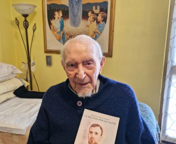 Annuncio della morte di p. Stefano Rossoni
