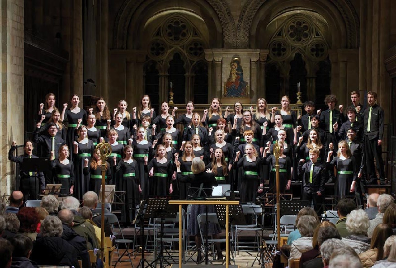 Il coro di Romsey a San Cristo il 25 luglio