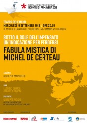 FABULA MISTICA DI MICHEL DE CERTEAU