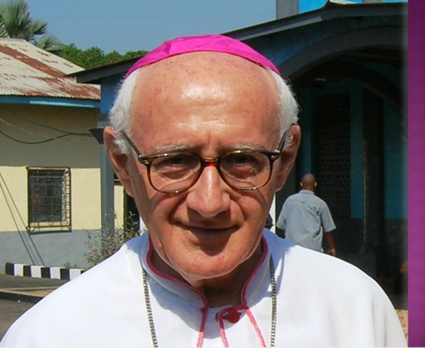 Annuncio della morte del vescovo Giorgio Biguzzi